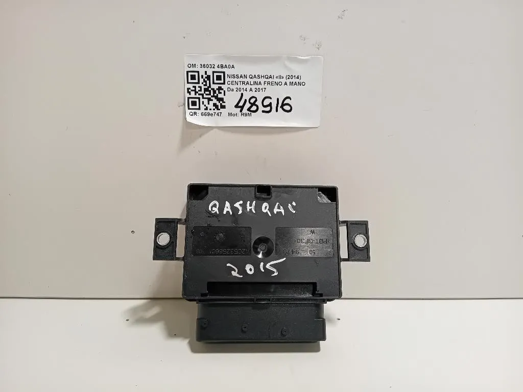 Centralina Freno A MANO 36032 4BA0A Nissan Qashqai II 2014