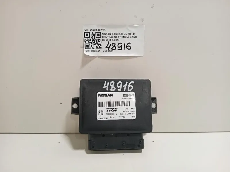 Centralina Freno A MANO 36032 4BA0A Nissan Qashqai II 2014