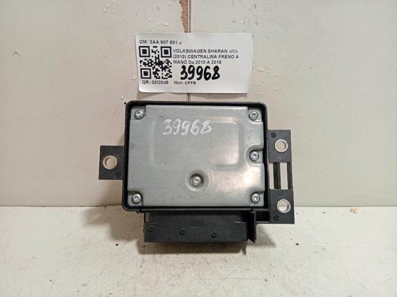 Centralina Freno A MANO 3AA 907 801 J Volkswagen Sharan IV 2010