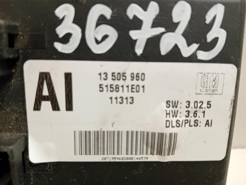 Centralina Gancio DI Traino 13505960 Opel Insignia A 2009