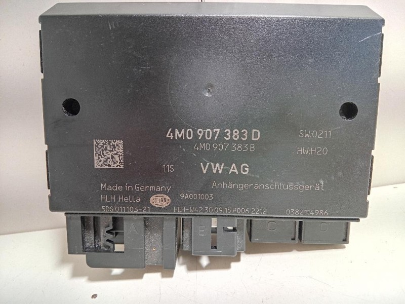 Centralina Gancio Traino Paraurti POST 4W0 907 383 D Audi A4 8W5 Avant 2015