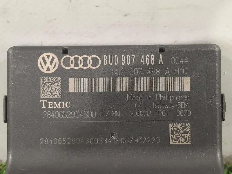 Centralina Gateway 8U0 907 468 A Audi A1 8XA Sportback 2012