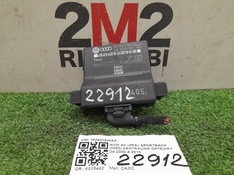 Centralina Gateway 1K0907530AA Audi A3 8PA Sportback 2008