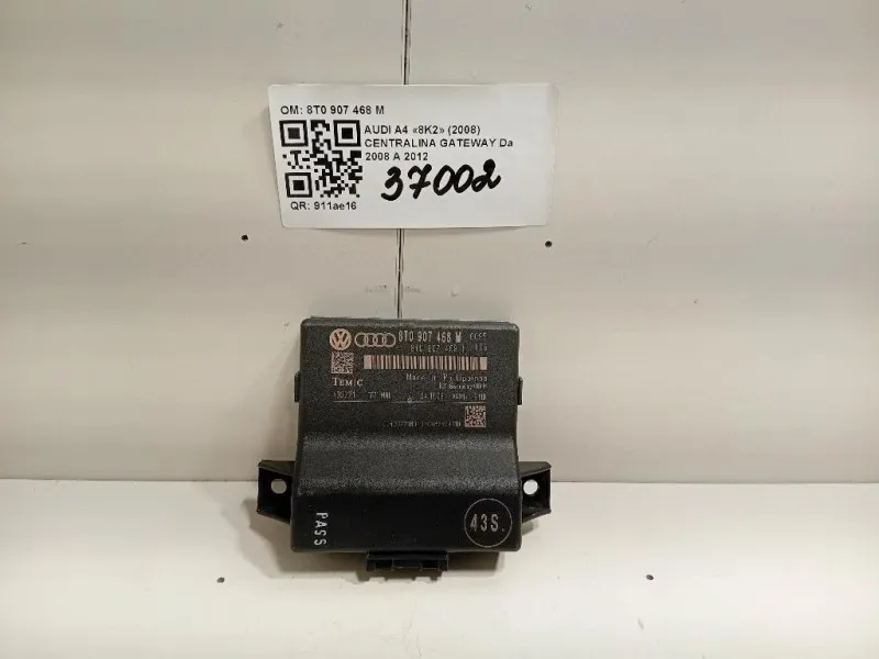 Centralina Gateway 8T0 907 468 M Audi A4 8K2 2008