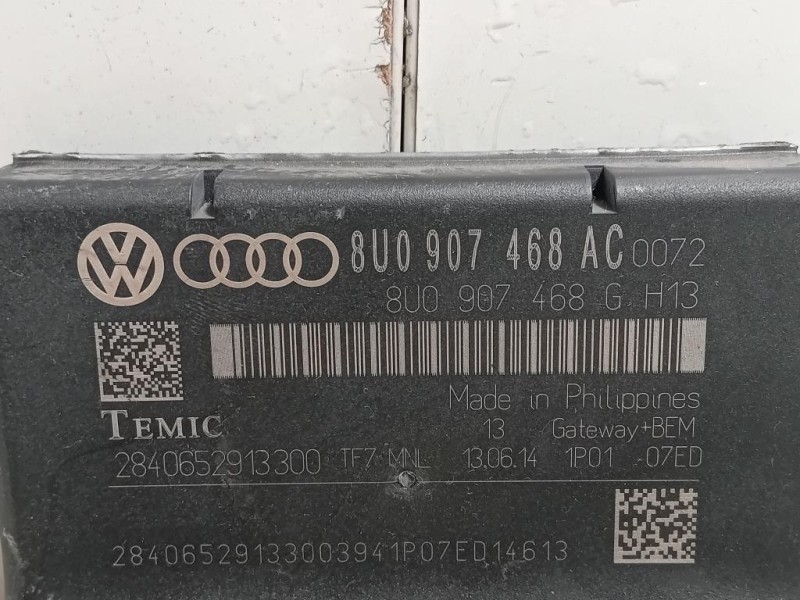 Centralina Gateway 8U0 907 468 AC Audi Q3 8UB 2012