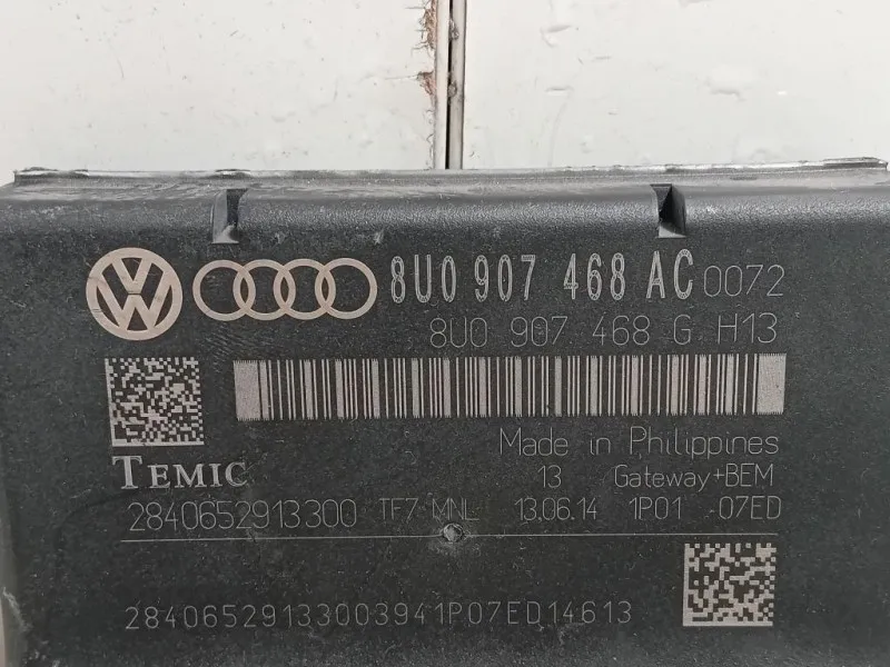 Centralina Gateway 8U0 907 468 AC Audi Q3 8UB 2012