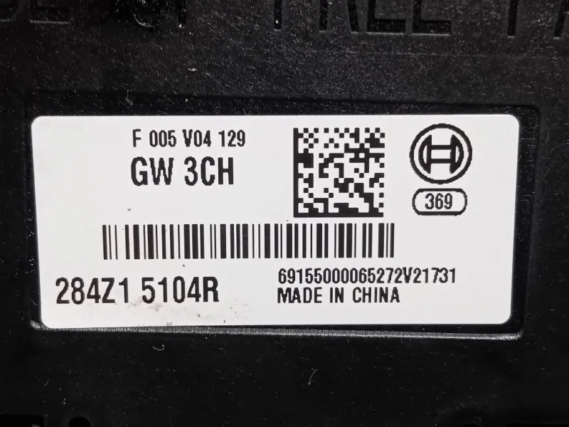 Centralina Gateway 284Z15104R Dacia Duster II 2021