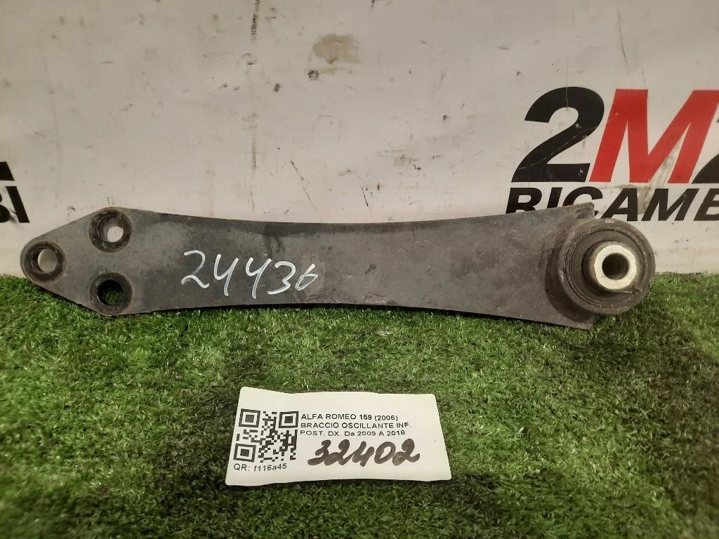 Braccio Oscillante INF POST DX 51799866 Alfa Romeo 159 2006
