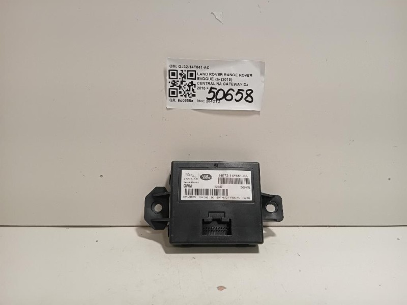 Centralina Gateway HK72-14F681-AA Land Rover Range Rover Evoque I 2015