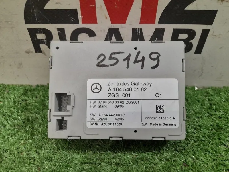 Centralina Gateway A1645400162 Mercedes Classe R W251 2006
