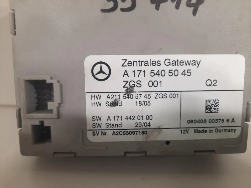 Centralina Gateway A1715405045 Mercedes Classe SLK R171 2004
