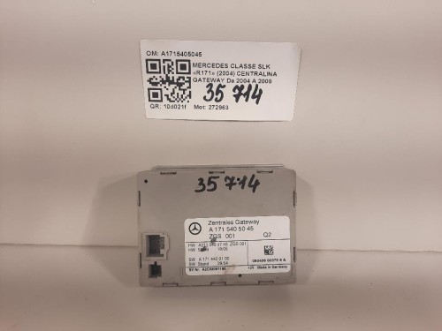 Centralina Gateway A1715405045 Mercedes Classe SLK R171 2004