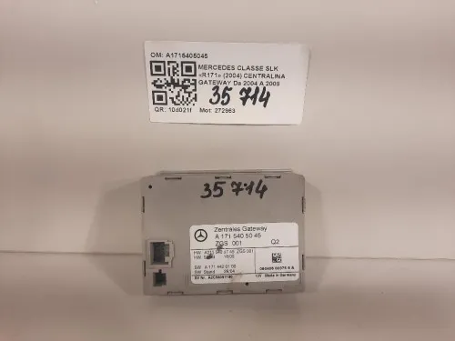 Centralina Gateway A1715405045 Mercedes Classe SLK R171 2004