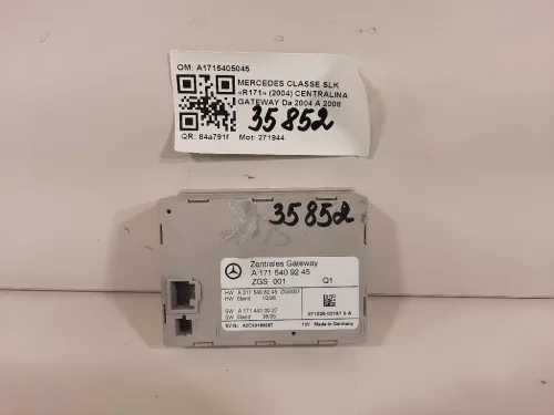 Centralina Gateway A1715405045 Mercedes Classe SLK R171 2004