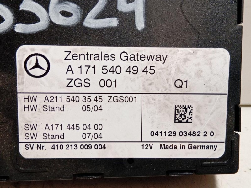 Centralina Gateway A1715404945 Mercedes Classe SLK R171 2004