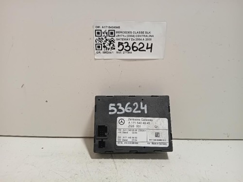 Centralina Gateway A1715404945 Mercedes Classe SLK R171 2004