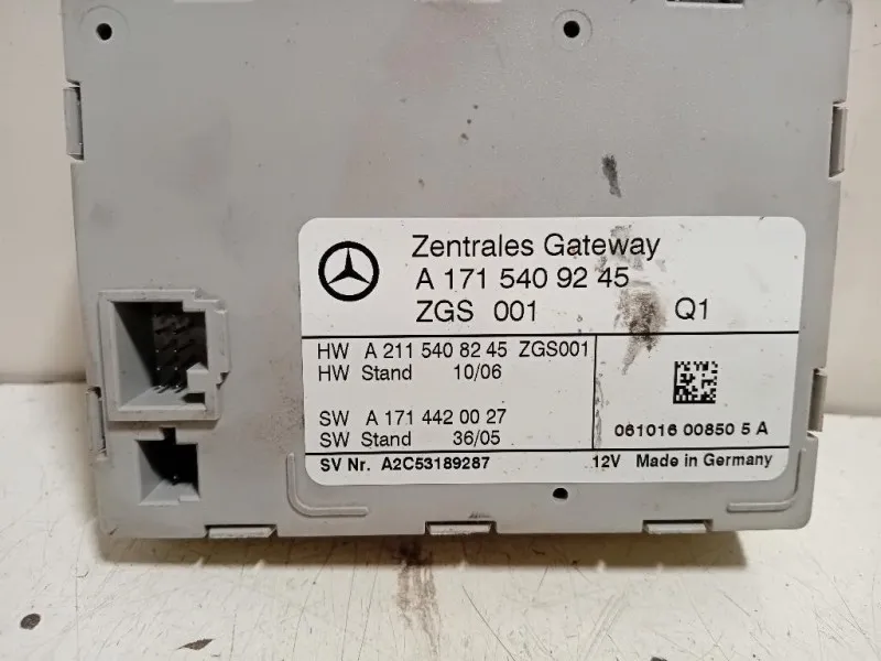 Centralina Gateway A1715409245 Mercedes Classe SLK R171 2008