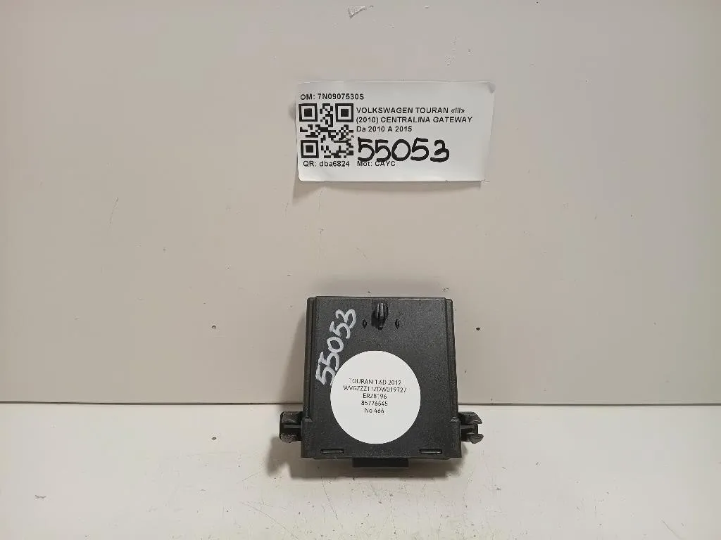 Centralina Gateway 7N0907530S Volkswagen Touran III 2010