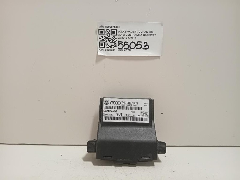Centralina Gateway 7N0907530S Volkswagen Touran III 2010