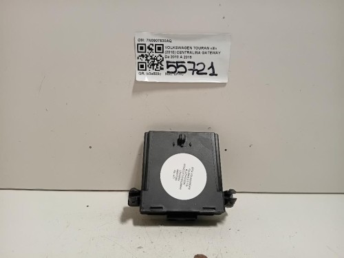 Centralina Gateway 7N0907530AQ Volkswagen Touran III 2010