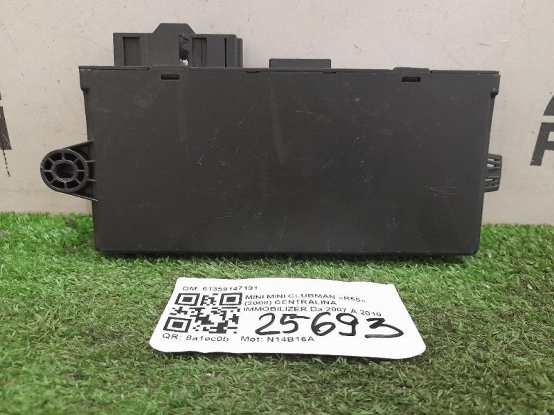 Centralina Immobilizer 61359147191 Mini MINI Clubman R55 2008