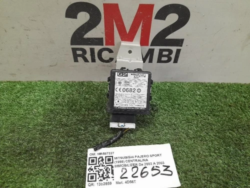 Centralina Immobilizer MR587327 Mitsubishi Pajero Sport 1998