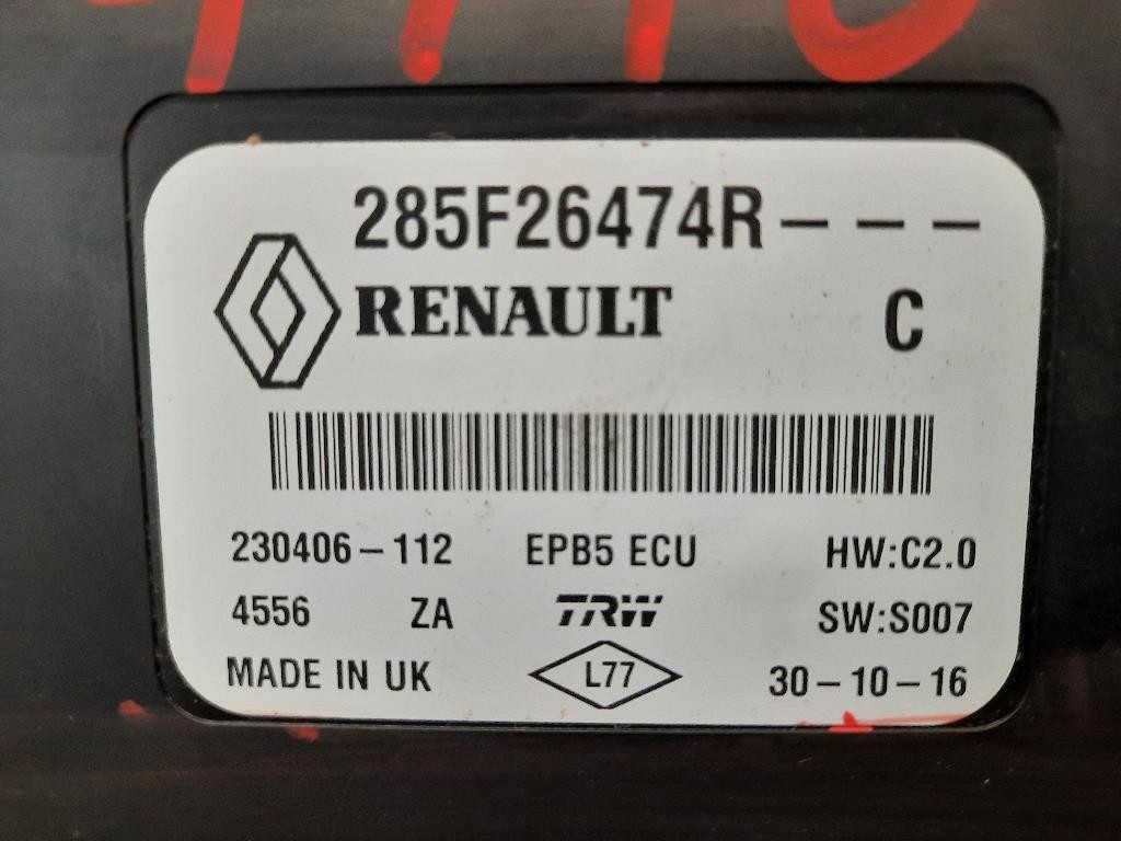 Centralina Immobilizer 285F26474R Renault Kadjar 2015