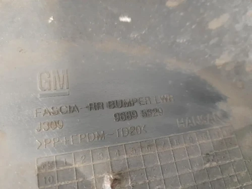 Paraurti SUP POST COMPLETO 96895643 Chevrolet Orlando 2011