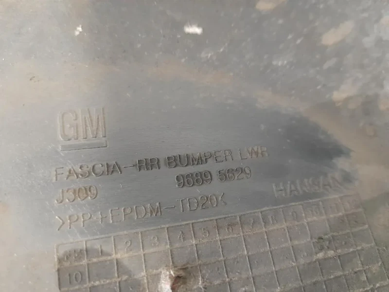 Paraurti SUP POST COMPLETO 96895643 Chevrolet Orlando 2011