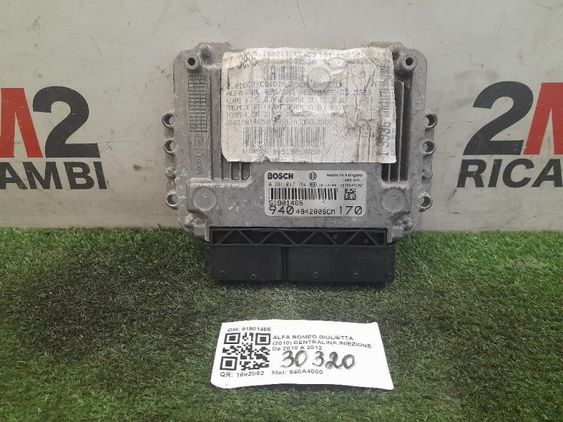 Centralina Iniezione 51901465 Alfa Romeo Giulietta 2010