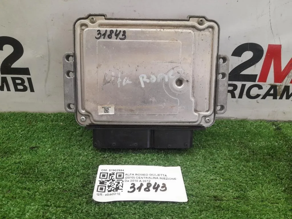 Centralina Iniezione 51902994 Alfa Romeo Giulietta 2010
