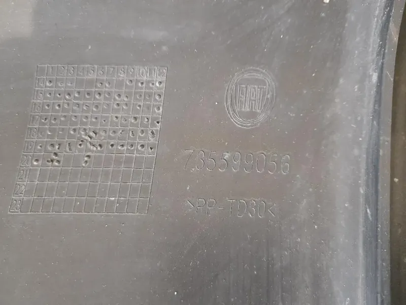 Paraurti SUP POST 735599051 Fiat Panda III 2012