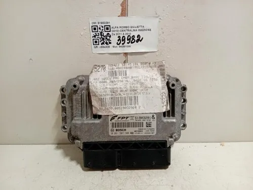 Centralina Iniezione 51903291 Alfa Romeo Giulietta 2010