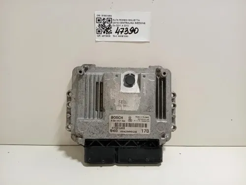 Centralina Iniezione 51901465 Alfa Romeo Giulietta 2010