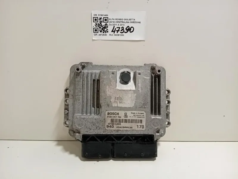 Centralina Iniezione 51901465 Alfa Romeo Giulietta 2010