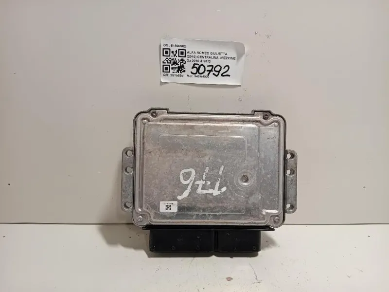 Centralina Iniezione 51896962 Alfa Romeo Giulietta 2010