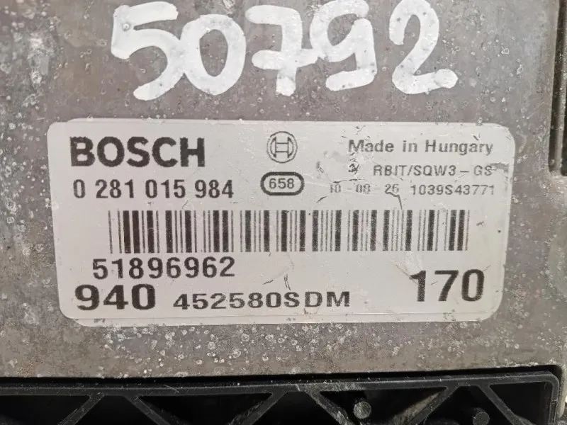 Centralina Iniezione 51896962 Alfa Romeo Giulietta 2010