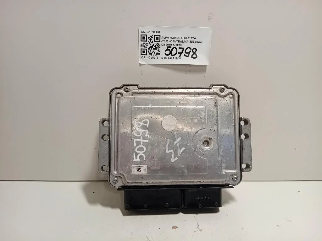 Centralina Iniezione 51899257 Alfa Romeo Giulietta 2010
