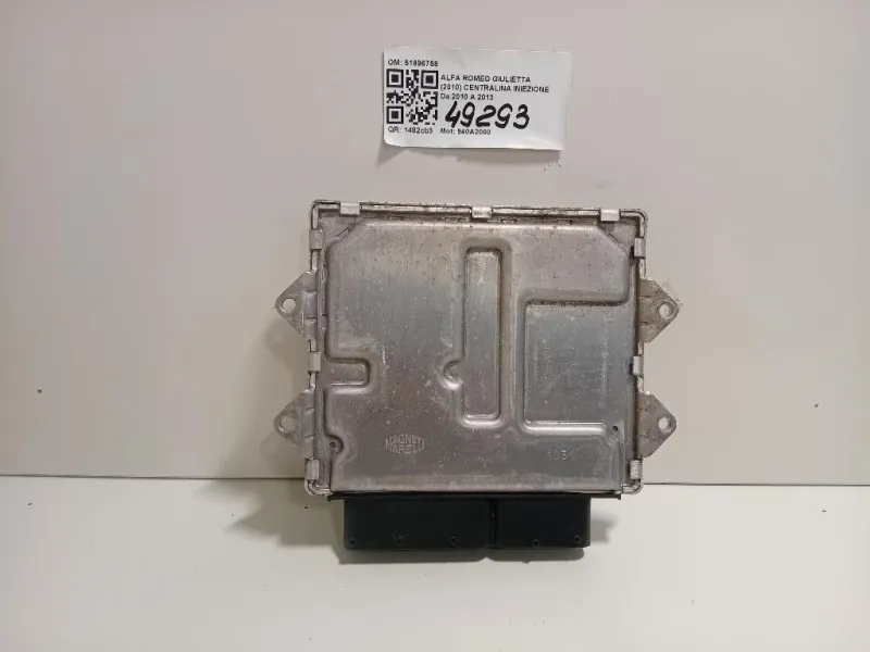 Centralina Iniezione 51896758 Alfa Romeo Giulietta 2010