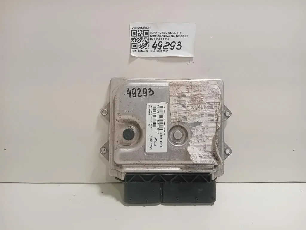 Centralina Iniezione 51896758 Alfa Romeo Giulietta 2010
