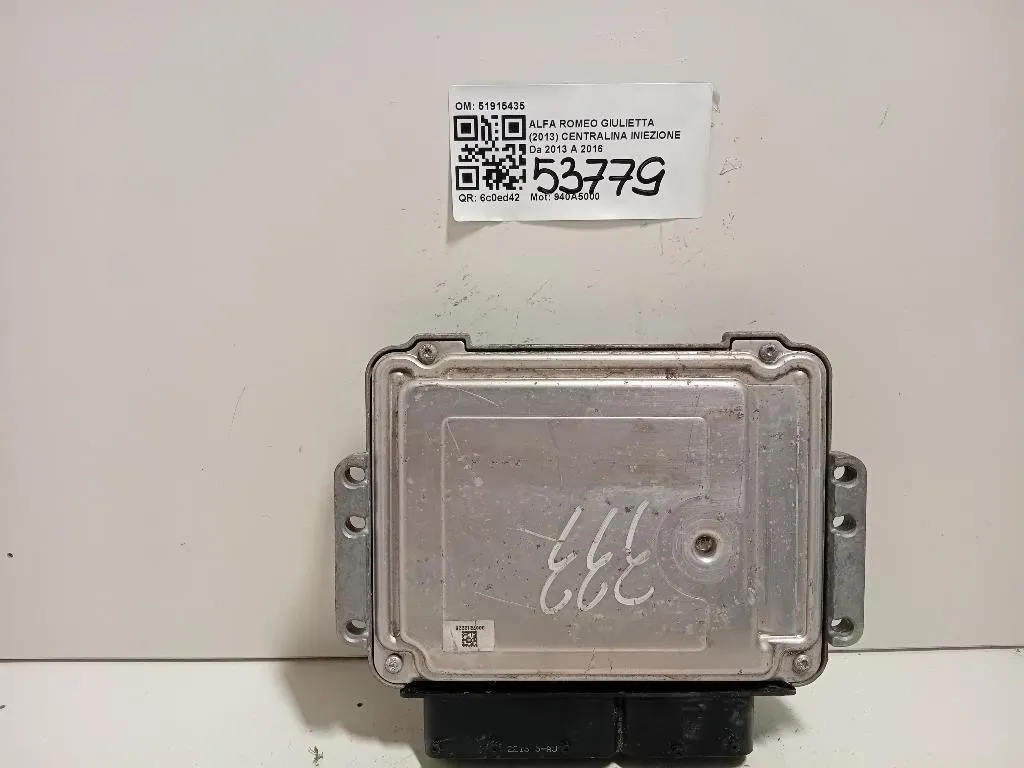 Centralina Iniezione 51915435 Alfa Romeo Giulietta 2013