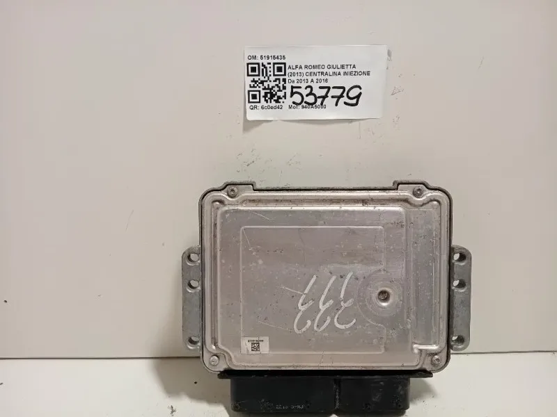 Centralina Iniezione 51915435 Alfa Romeo Giulietta 2013