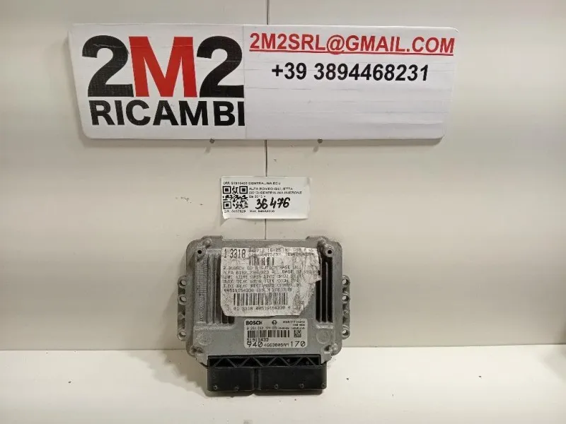 Centralina Iniezione 51915433 CENTRALINA ECU Alfa Romeo Giulietta 2013