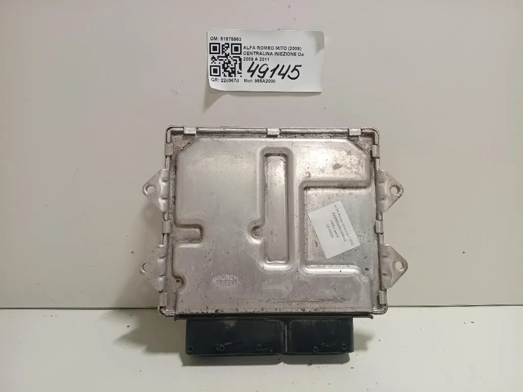 Centralina Iniezione 51875963 Alfa Romeo MITO 2008