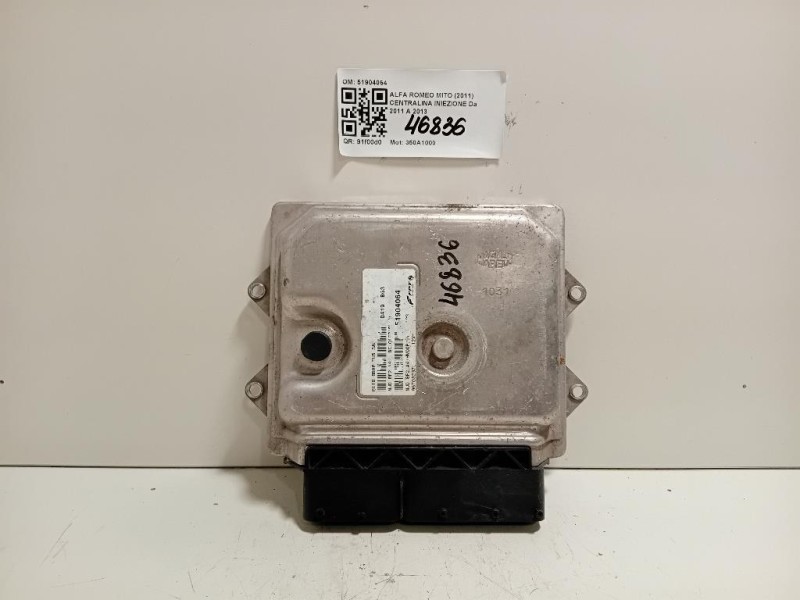Centralina Iniezione 51904064 Alfa Romeo MITO 2011