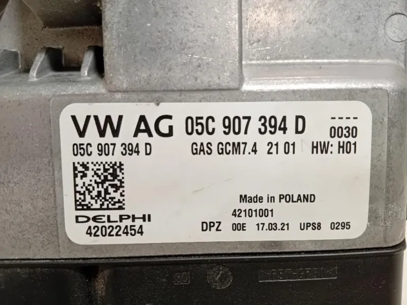 Centralina Iniezione 05C907394 D Audi A1 8X1 2010