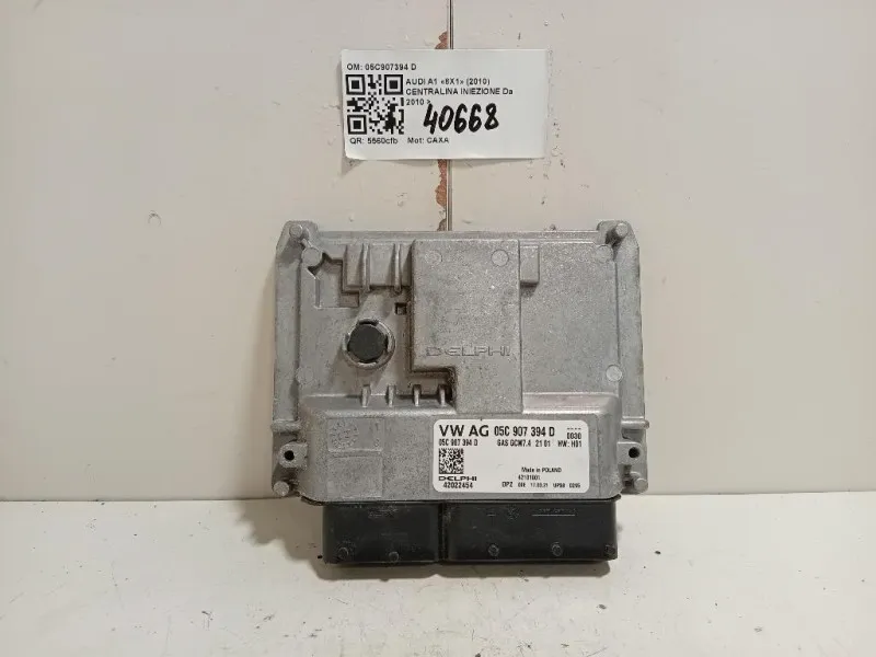 Centralina Iniezione 05C907394 D Audi A1 8X1 2010