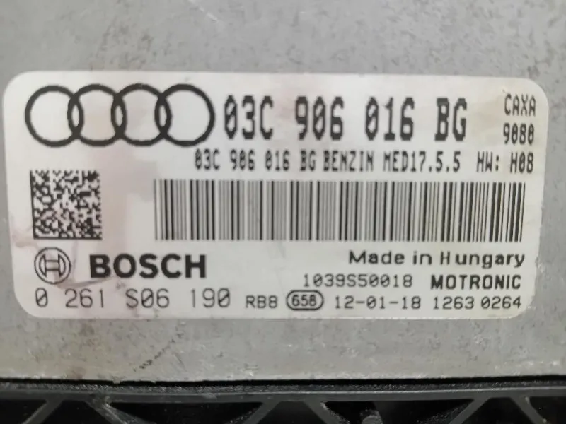 Centralina Iniezione 03C 906 016 BG Audi A1 8XA Sportback 2012