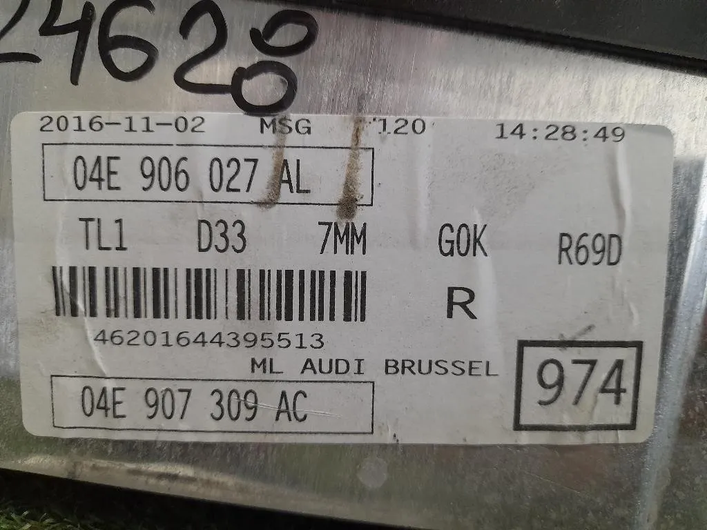 Centralina Iniezione 04E906027AL 04E907309AC Audi A1 8XF Sportback 2015