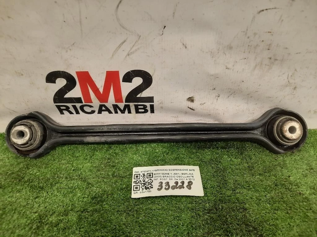 Braccio Oscillante INF POST SX 6763471-11BRACCIO SOSPENSIONE INFERIORE POST SX Bmw Serie 1 E81 Berlina 2005